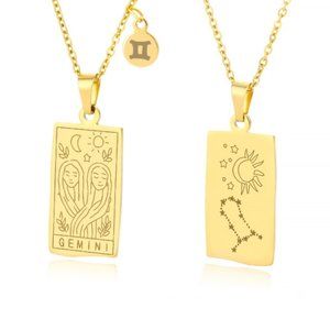 Gemini Zodiac Necklace